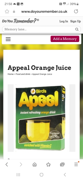 Why was a glass of orange juice a starter?