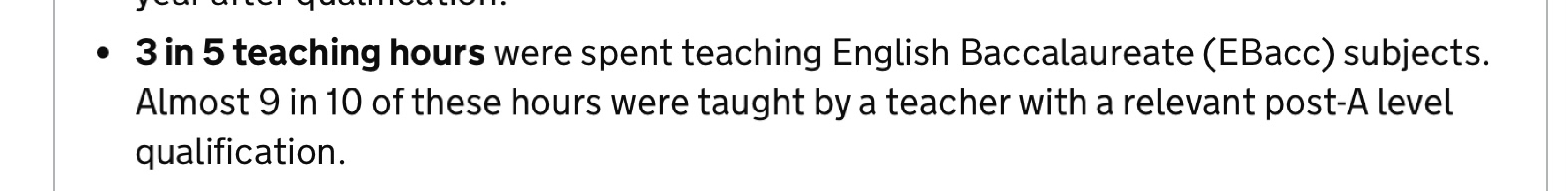 Teacher giving wrong information