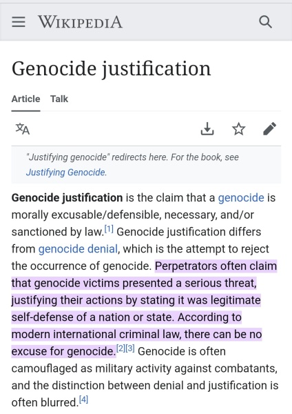 This is the reality of what Israeli is doing.