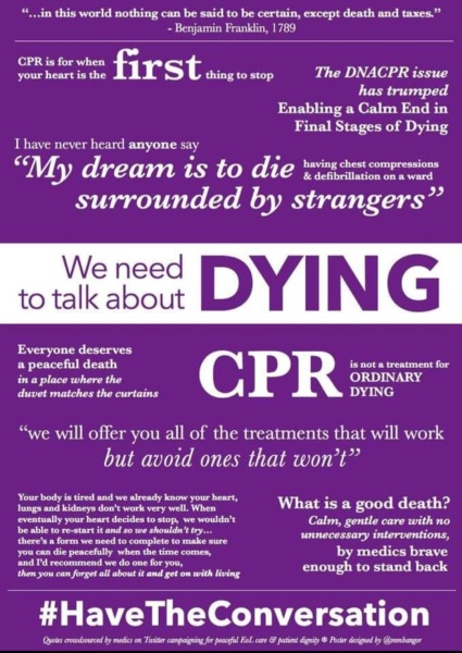 Doctor reccomending DNR