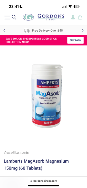 Magnesium?!