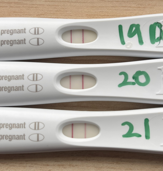 Early miscarriage but still strong positive?