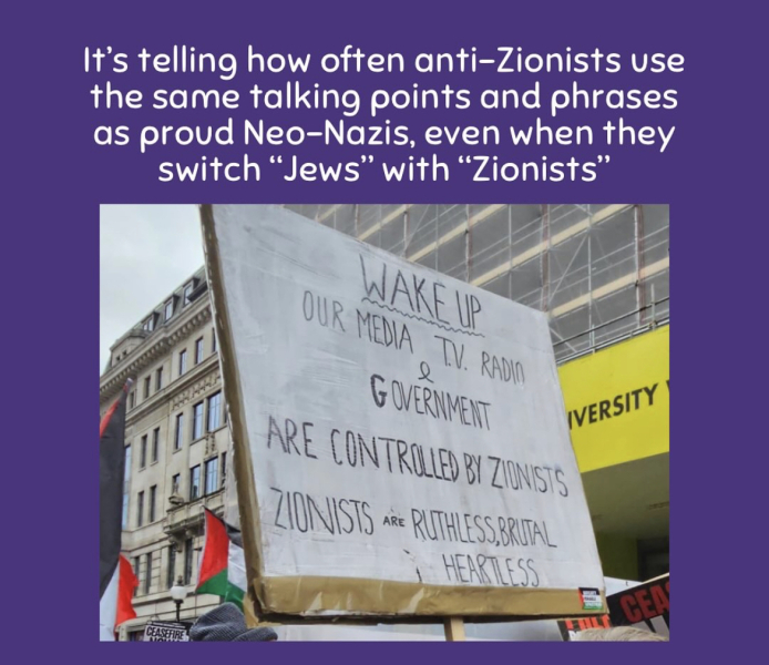 "The only purpose of these endless marches is to intimidate British Jews" (part two) ***MNHQ has tweaked the title in order to make the quote more clear***