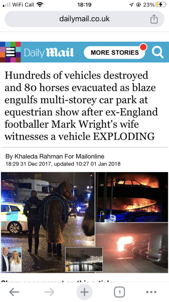 Tell me about a story in the news that you often think about