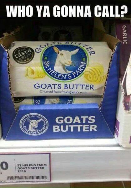 anyone tried goat butter?
