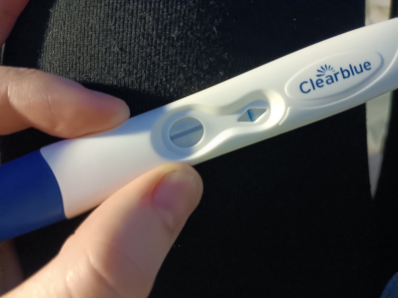 Faint positive Clear Blue