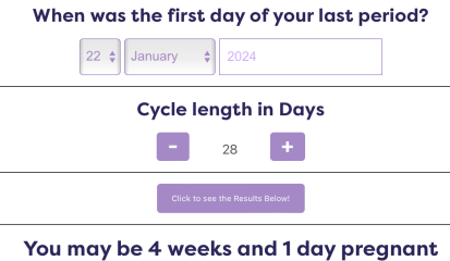 Possible positive test