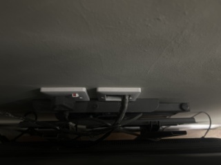 TV on wall - Where does your Sky box go?