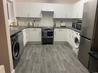 To ask to be temporarily rehoused whilst new kitchen installed?