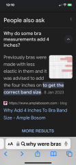 Why are 28 band bras so rare?