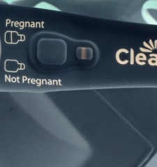 Clear Blue Positive or Evaporation?