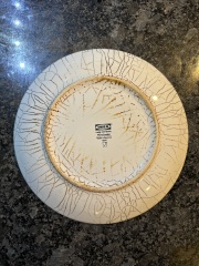 What just happened to my plate in the microwave?!