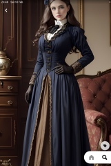 Victorian themed wedding... guests need Victorian themed clothes