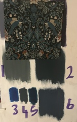 What colour to complement this wallpaper?