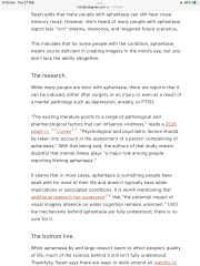 Do you have a minds eye