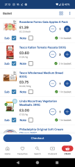 To ask you to guess how much this shopping cost