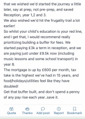 Please tell me how you spend £100-150k Incomes