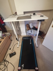 Has anyone got a treadmill desk? It's a game-changer!