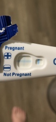 Faint positive Clear Blue