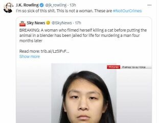 JK Rowling has sadly opened her mouth again