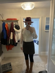 Help me choose an outfit for the Cheltenham Gold Cup