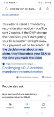 DLA Mandatory Reconsideration 2023
