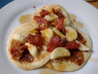 So what are we all having on our pancakes tonight?