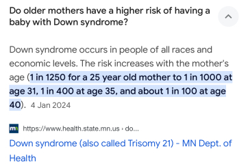 To want a 3rd child?