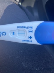 Faint positive Clear Blue