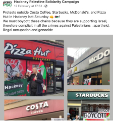 "The only purpose of these endless marches is to intimidate British Jews" (part two) ***MNHQ has tweaked the title in order to make the quote more clear***