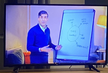 Did anyone see Rishi and his flip chart?!