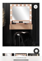 Does anyone have a vanity area? If so, pic please?