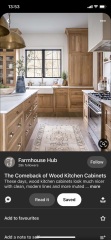 Light oak shaker kitchen