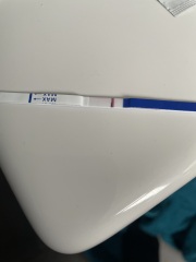Can anyone else see faint line? Am I going mental?