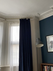 Which colour curtains?