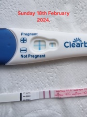 Possible positive test