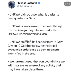 To find the silence about UNRWA being Hamas hypocritical