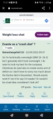To be annoyed by my weight but not my size?