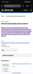 To query Housing Association rent increase