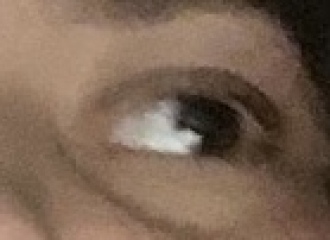 To think these eyes are very dark brown