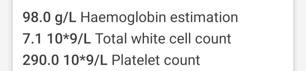 Iron transfusion? Interpret my bloods please!