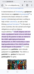 Should godparents pay for a child's upkeep?