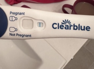 Clear Blue Positive or Evaporation?