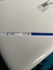 Can anyone else see faint line? Am I going mental?