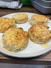 I'm making scones today......