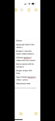 Extreme budget meals