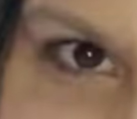 To think these eyes are very dark brown