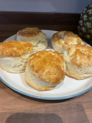I'm making scones today......