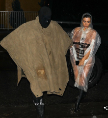 Does anyone have any opinion on why Kanye West keeps taking his wife out places naked?