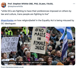 How a loophole in UK law helps out anti-trans activists